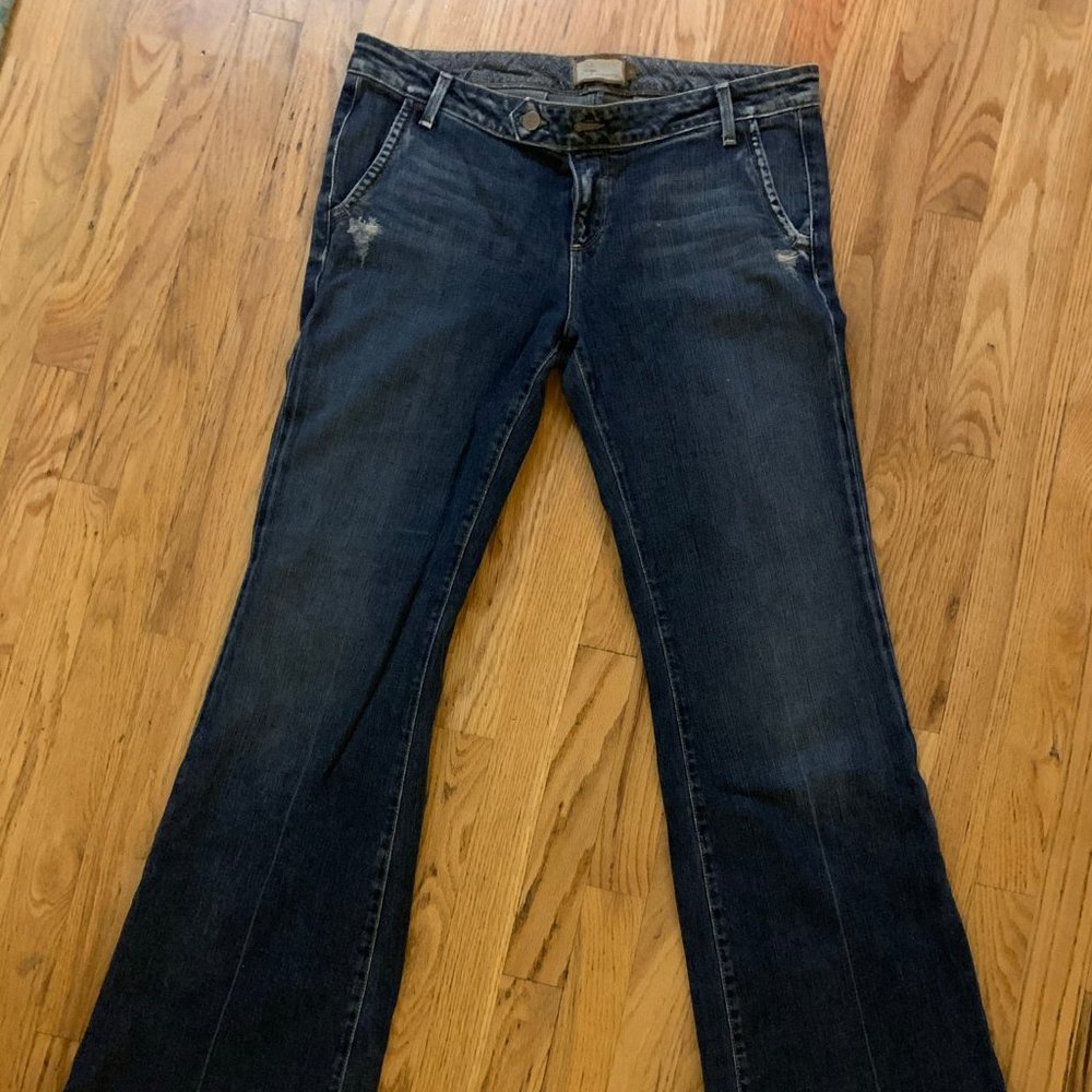 PAIGE Denim Santa Monica Flare Jeans